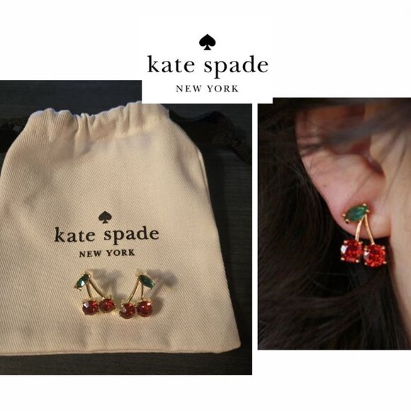 kate Spade Jewelry - New Kate Spade Cherry earrings